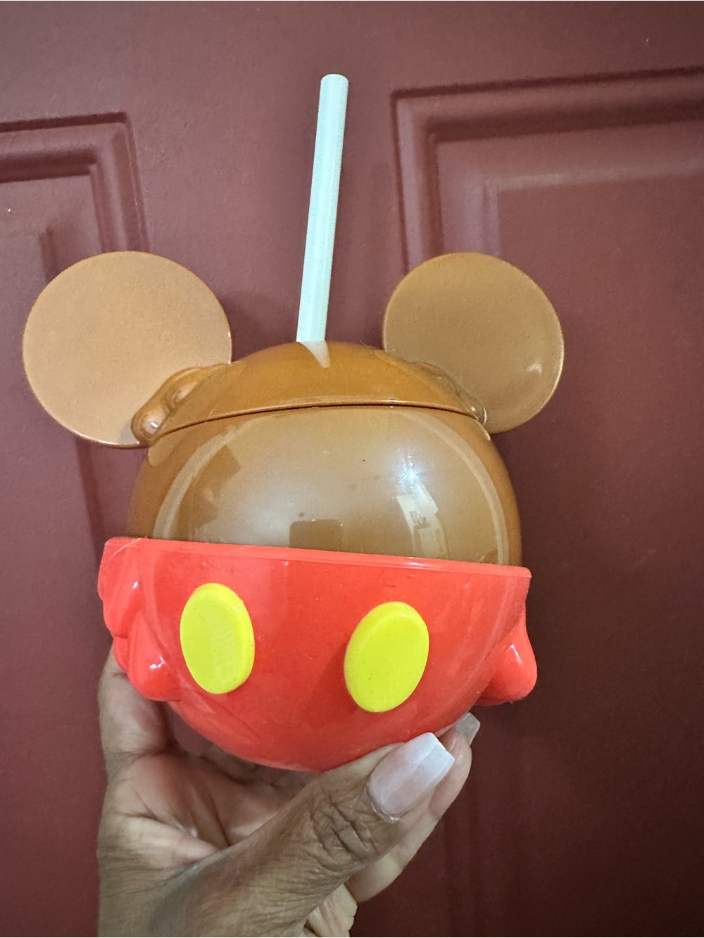 Disney Parks Candy Apple Sipper